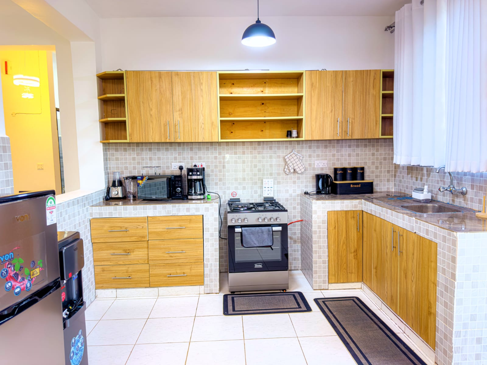 The kitchen